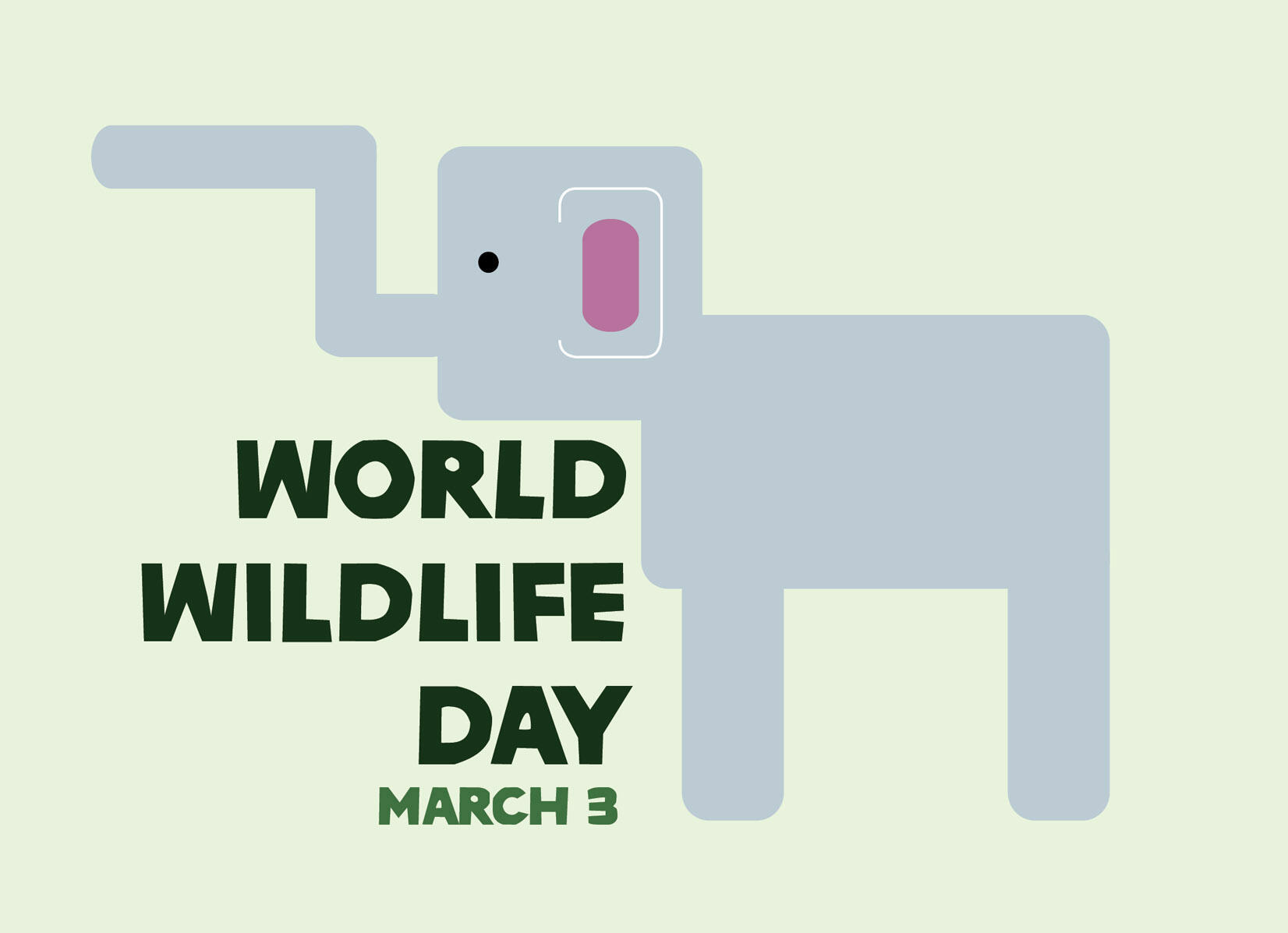 World Wildlife Day - Elephant